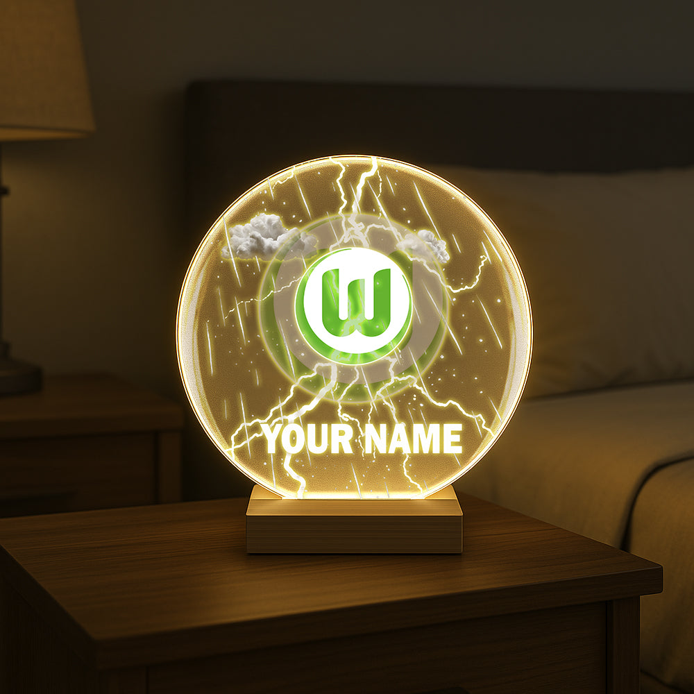 Bundesliga Circular Acrylic LED Night Light