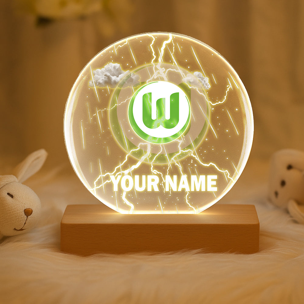 Bundesliga Circular Acrylic LED Night Light
