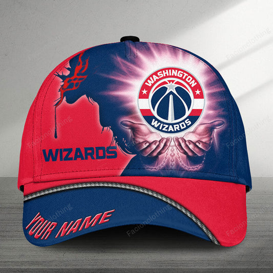 LIMITED EDITION - NEW CUSTOMIZED NBA28 WW WASHINGTON WIZARDS CLASSIC CAP