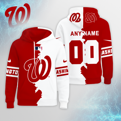 LIMITED EDITION - NEW CUSTOMIZED MLB28 WNS WASHINGTON NATIONALS UNISEX T-SHIRT, POLO, HOODIE & JACKETS