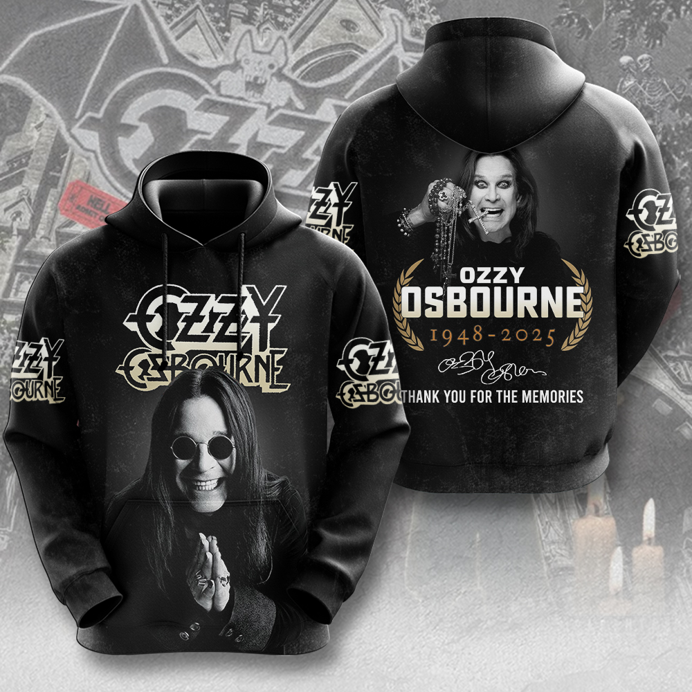 NEW PREMIUM BLACK SABBATH x OZZY OSBOURNE UNISEX SHIRT