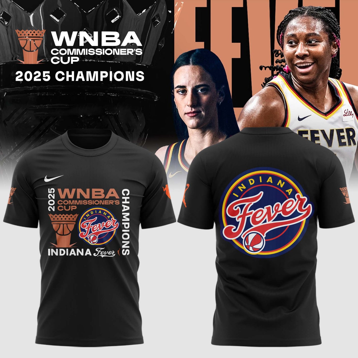 PREMIUM IDN FEVER UNISEX T-SHIRT WNBA07