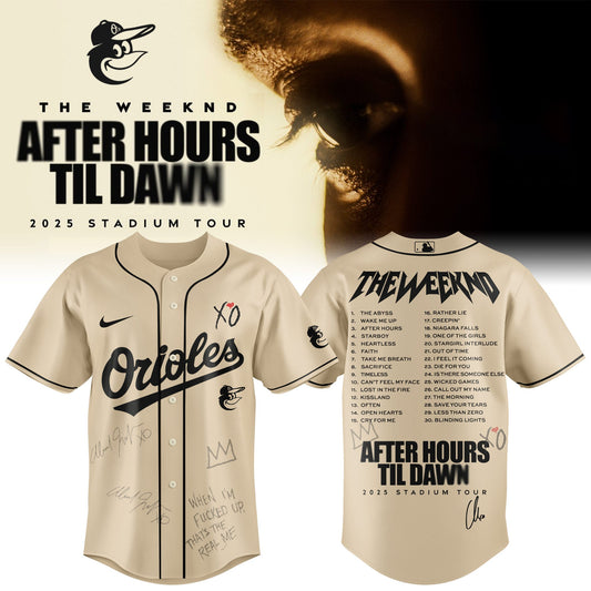 BAL x The Weeknd After Hours Til Dawn Jersey Limited Edition