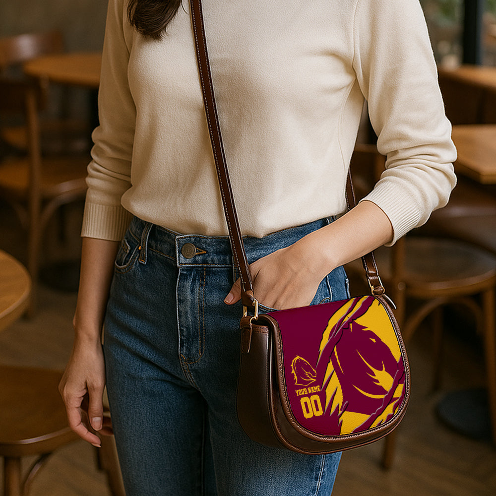 NRL 2025 Custom Saddle Bag