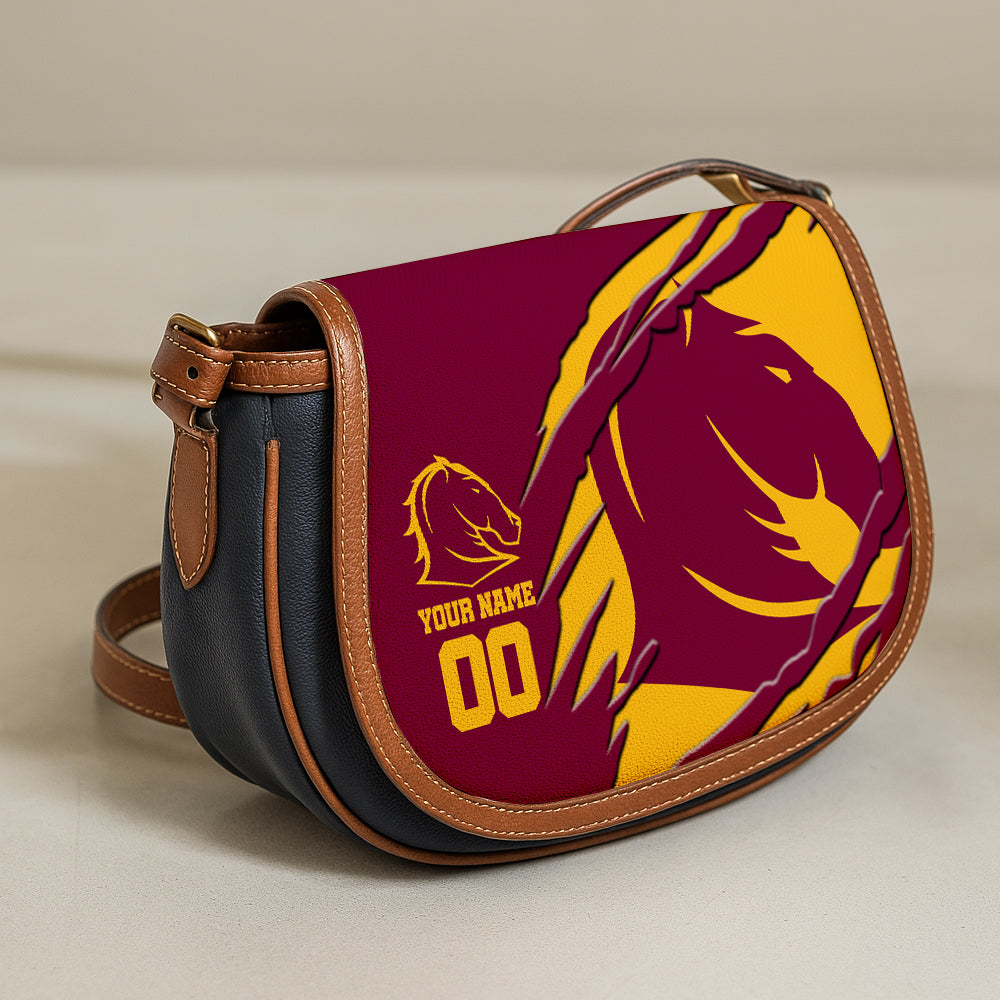 NRL 2025 Custom Saddle Bag
