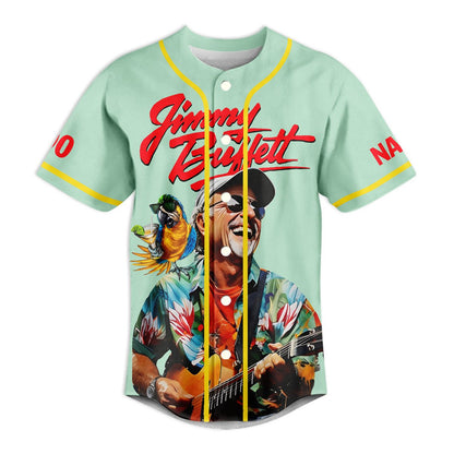 NEW PREMIUM JIMMY BUFFETT BASEBALL JERSEY