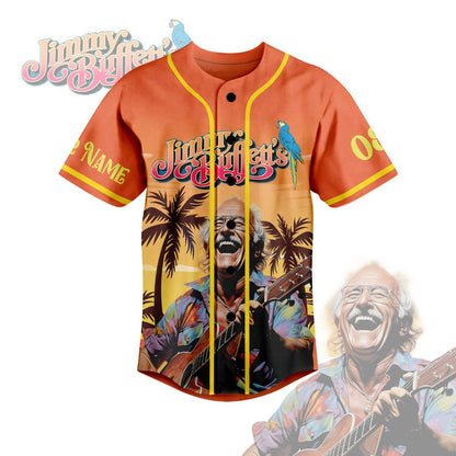NEW PREMIUM JIMMY BUFFETT BASEBALL JERSEY