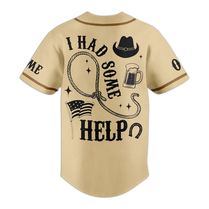 Morgan Wallen Baseball Jersey