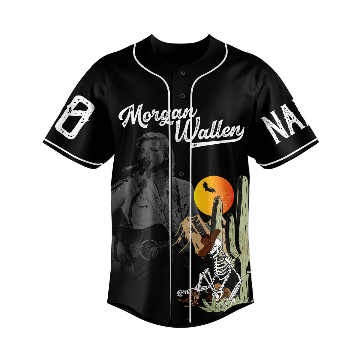 Morgan Wallen Baseball Jersey