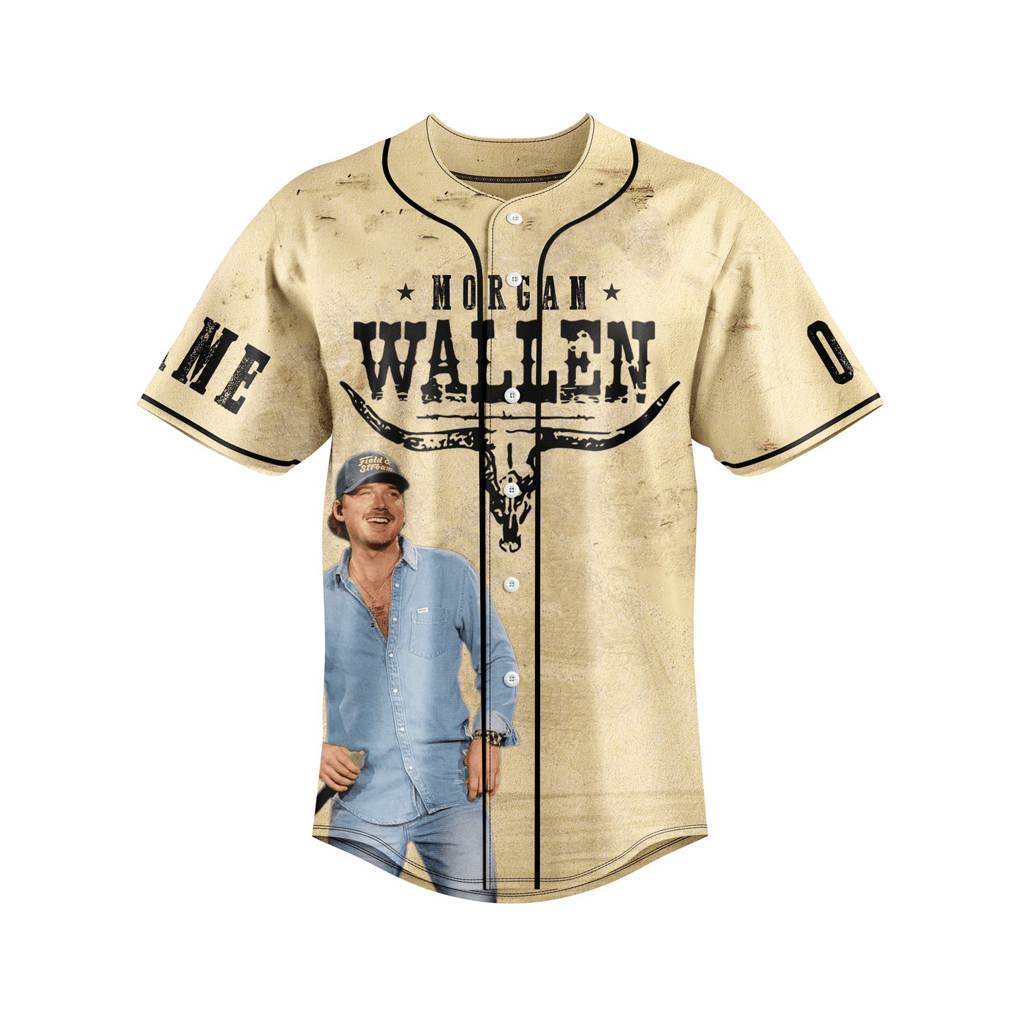 Morgan Wallen Baseball Jersey