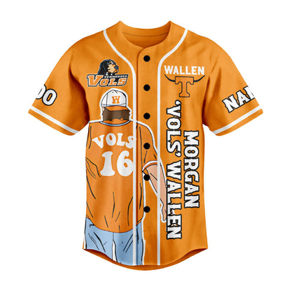 Morgan Wallen Baseball Jersey