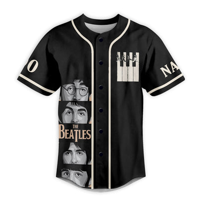NEW PREMIUM THE BEATLES BASEBALL JERSEY
