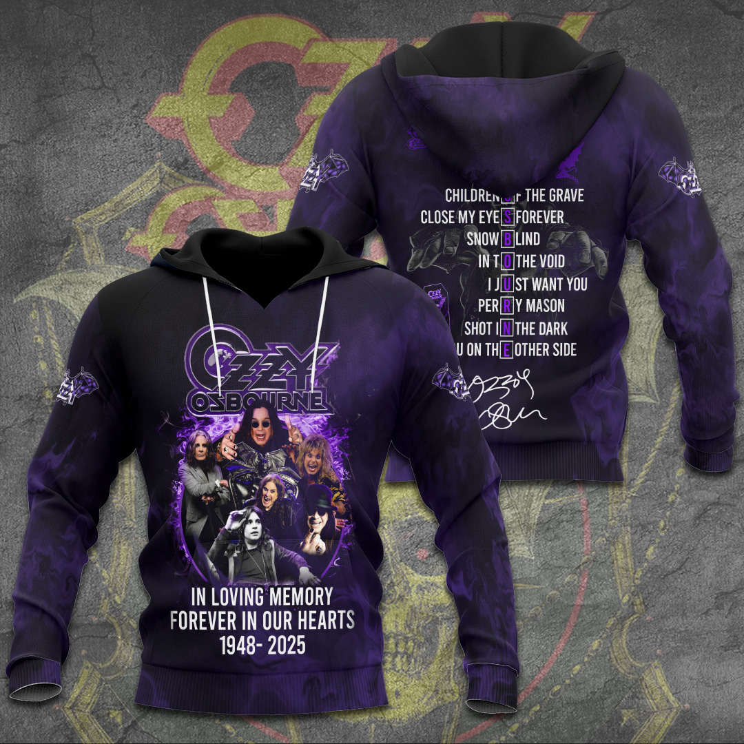 NEW PREMIUM BLACK SABBATH x OZZY OSBOURNE UNISEX SHIRT