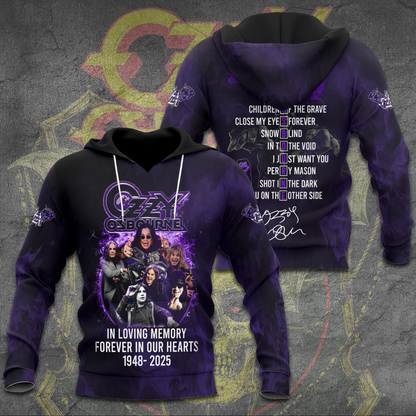 NEW PREMIUM BLACK SABBATH x OZZY OSBOURNE UNISEX SHIRT