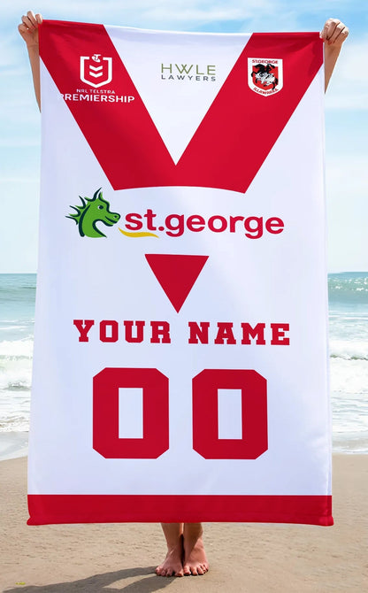 LIMITED EDITION - NEW 14 IDG PERSONALIZED BEACH TOWEL GIFT FOR FANS