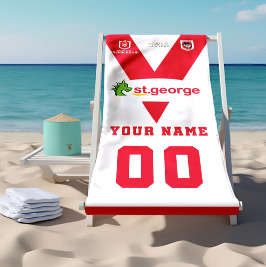 LIMITED EDITION - NEW 14 IDG PERSONALIZED BEACH TOWEL GIFT FOR FANS