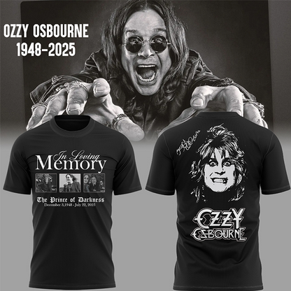 NEW PREMIUM BLACK SABBATH x OZZY OSBOURNE UNISEX SHIRT