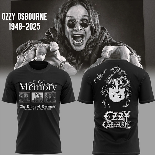 NEW PREMIUM BLACK SABBATH x OZZY OSBOURNE UNISEX SHIRT