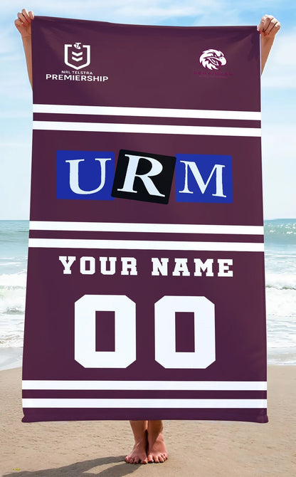 LIMITED EDITION - NEW 05 SEL PERSONALIZED BEACH TOWEL GIFT FOR FANS