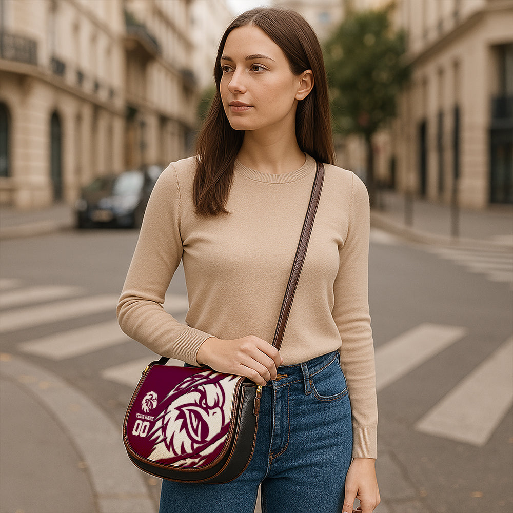 NRL 2025 Custom Saddle Bag