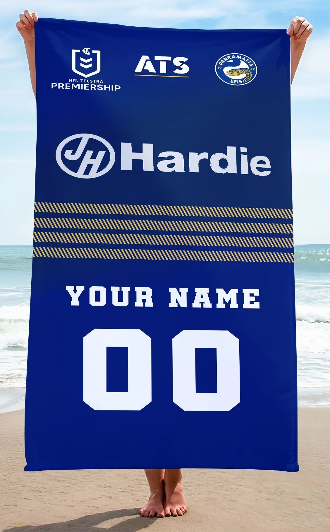 LIMITED EDITION - NEW 06 PME PERSONALIZED BEACH TOWEL GIFT FOR FANS