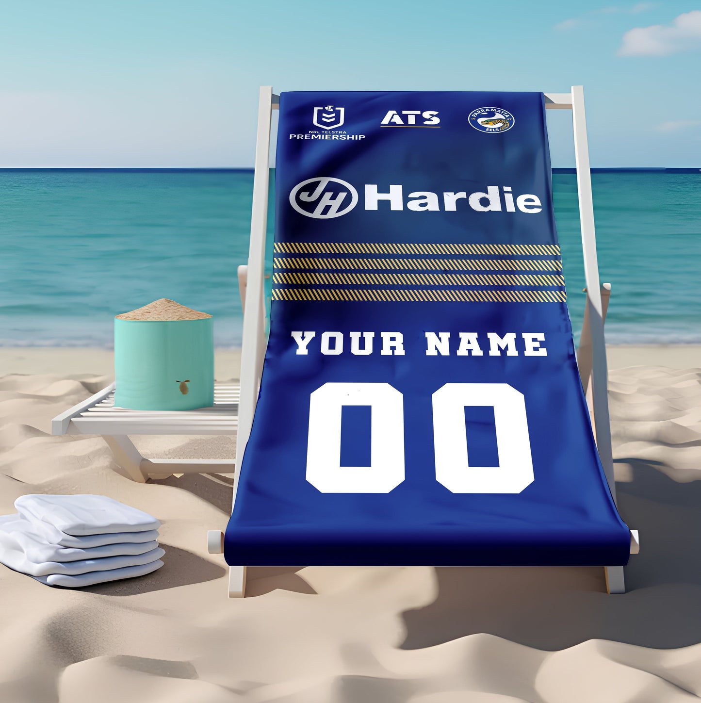 LIMITED EDITION - NEW 06 PME PERSONALIZED BEACH TOWEL GIFT FOR FANS