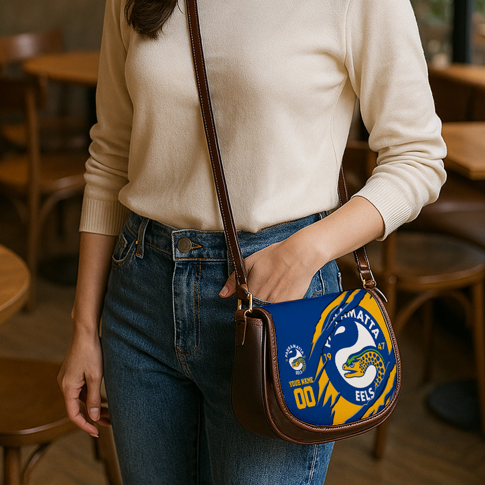 NRL 2025 Custom Saddle Bag