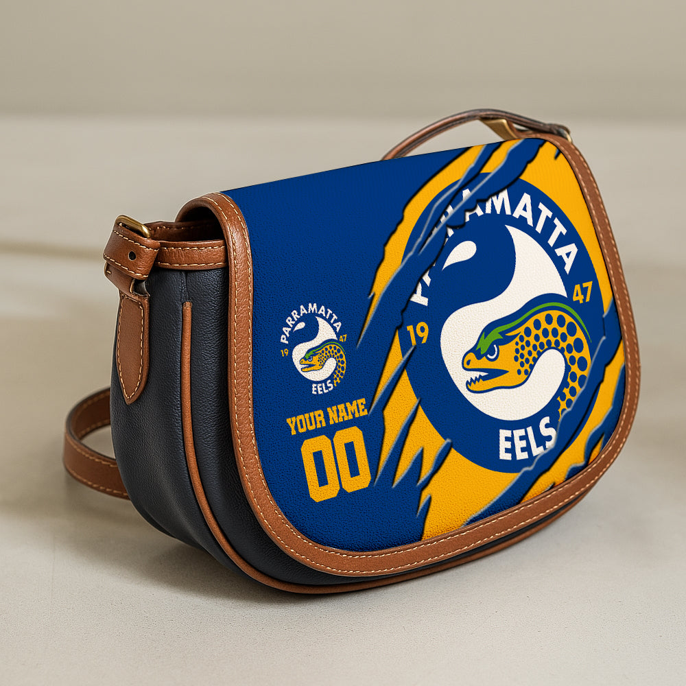 NRL 2025 Custom Saddle Bag