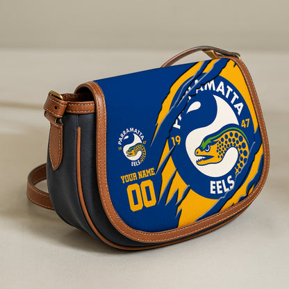 NRL 2025 Custom Saddle Bag