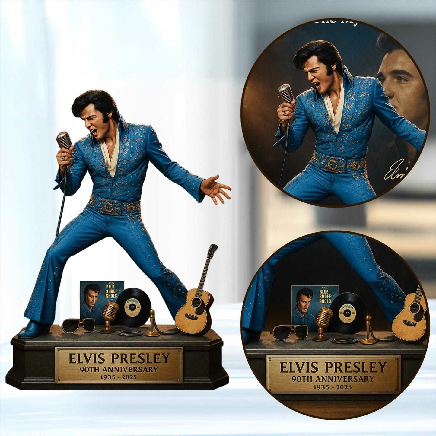 LIMITED EDITION – New Elvis Presley  Acrylic Block
