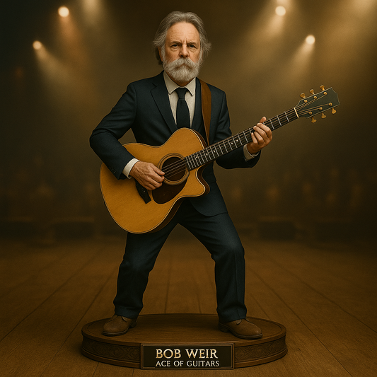 LIMITED EDITION - GRATEFUL DEAD ACRYLIC BLOCK DISPLAY FOR TRUE FANS