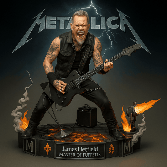 Metallica Acrylic Block Display 🖤Limited Edition Collectible for True Fans 001