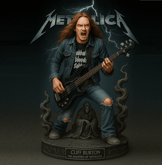 Metallica Acrylic Block Display 🖤 Limited Edition Collectible for True Fans 005