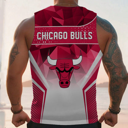 LIMITED EDITION - NEW CUSTOMIZED NBA19 CB CHICAGO BULLS UNISEX TANK TOP