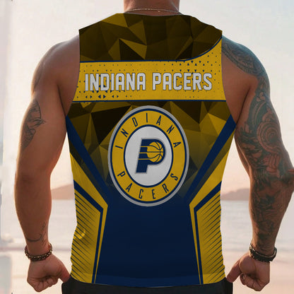 LIMITED EDITION - NEW CUSTOMIZED NBA06 IP INDIANA PACERS UNISEX TANK TOP