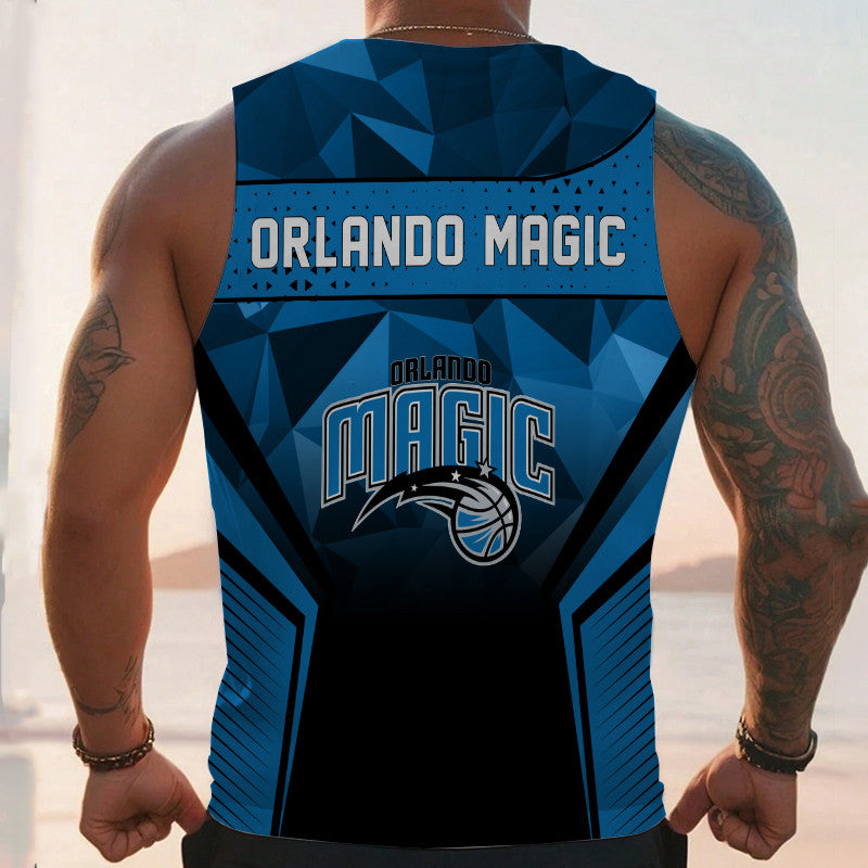 LIMITED EDITION - NEW CUSTOMIZED NBA15 OM ORLANDO MAGIC UNISEX TANK TOP