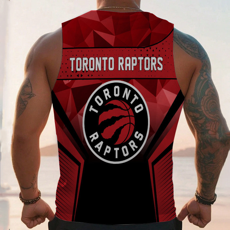 LIMITED EDITION - NEW CUSTOMIZED NBA24 TR TORONTO RAPTORS UNISEX TANK TOP