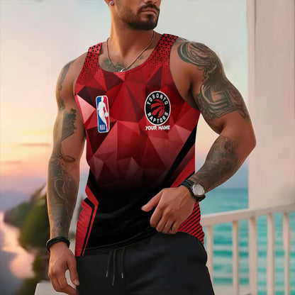 LIMITED EDITION - NEW CUSTOMIZED NBA24 TR TORONTO RAPTORS UNISEX TANK TOP