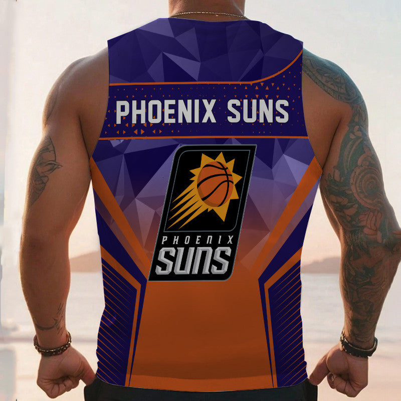 LIMITED EDITION - NEW CUSTOMIZED NBA21 PS PHOENIX SUNS UNISEX TANK TOP