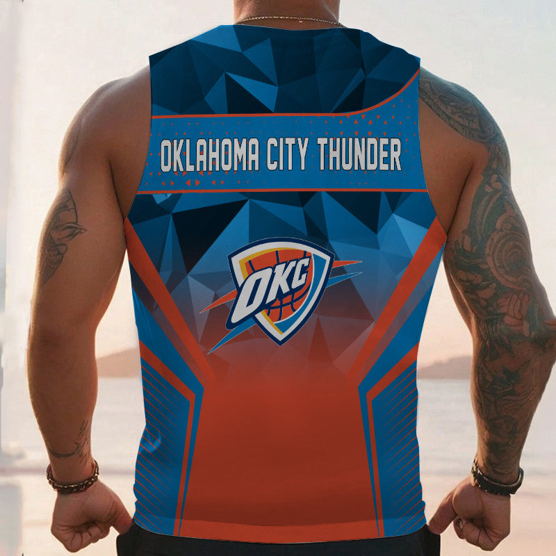 LIMITED EDITION - NEW CUSTOMIZED NBA01 OC OKLAHOMA CITY THUNDER UNISEX TANK TOP