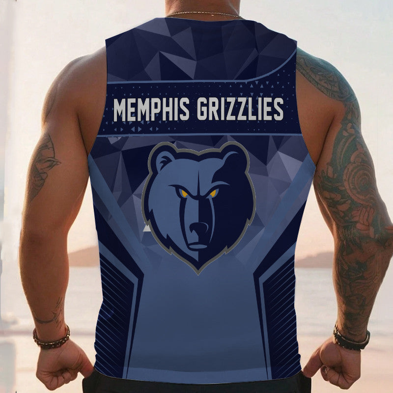 LIMITED EDITION - NEW CUSTOMIZED NBA13 MG MEMPHIS GRIZZLIES UNISEX TANK TOP