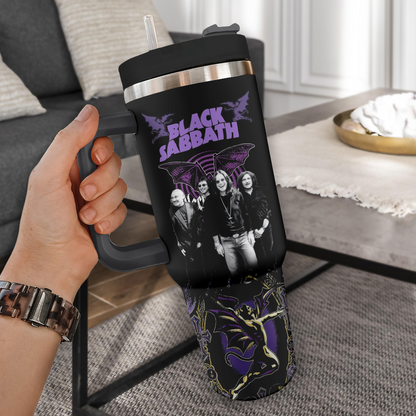 NEW PREMIUM BLACK SABBATH 40 OZ TUMBLER PERFECT GIFT FOR FAN