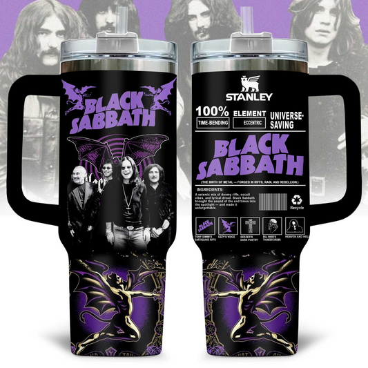 NEW PREMIUM BLACK SABBATH 40 OZ TUMBLER PERFECT GIFT FOR FAN