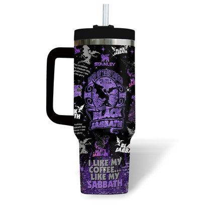 NEW PREMIUM BLACK SABBATH 40 OZ TUMBLER PERFECT GIFT FOR FAN
