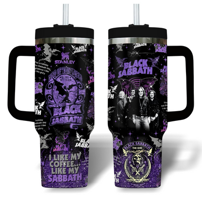 NEW PREMIUM BLACK SABBATH 40 OZ TUMBLER PERFECT GIFT FOR FAN