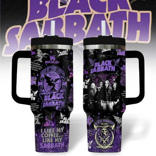 NEW PREMIUM BLACK SABBATH 40 OZ TUMBLER PERFECT GIFT FOR FAN