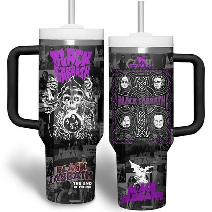 NEW PREMIUM BLACK SABBATH 40 OZ TUMBLER PERFECT GIFT FOR FAN