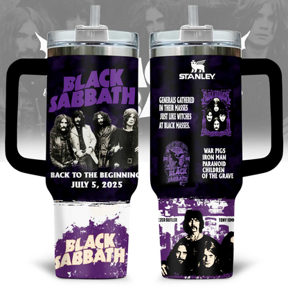 NEW PREMIUM BLACK SABBATH 40 OZ TUMBLER PERFECT GIFT FOR FAN