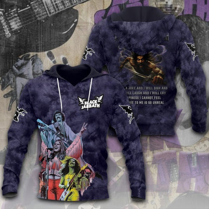 NEW PREMIUM BLACK SABBATH 3D UNISEX T-SHIRT & HOODIE