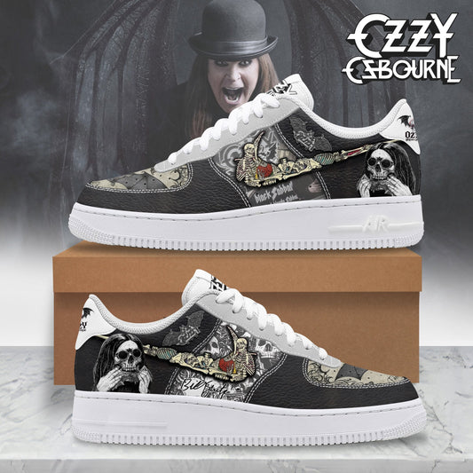 NEW PREMIUM BLACK SABBATH x OZZY OSBOURNE SNEAKERS